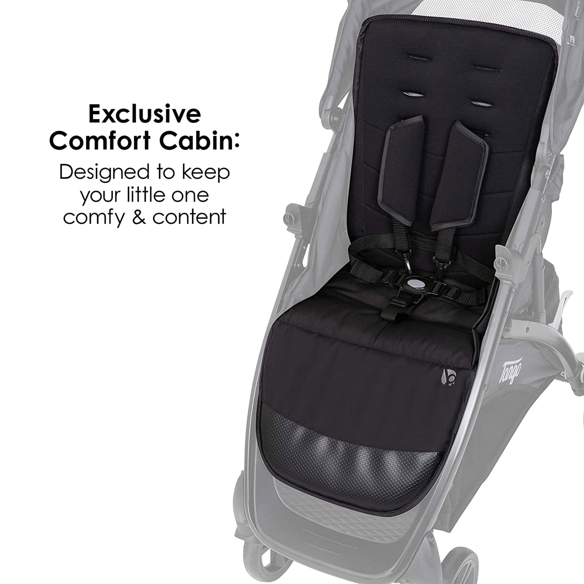 Baby Trend Tango™ Lightweight Stroller for Infants & Toddlers - Compact Fold, Adjustable Canopy, 5-Point Safety Harness - Perfect for Travel, Shopping & Daily Walks (Kona)