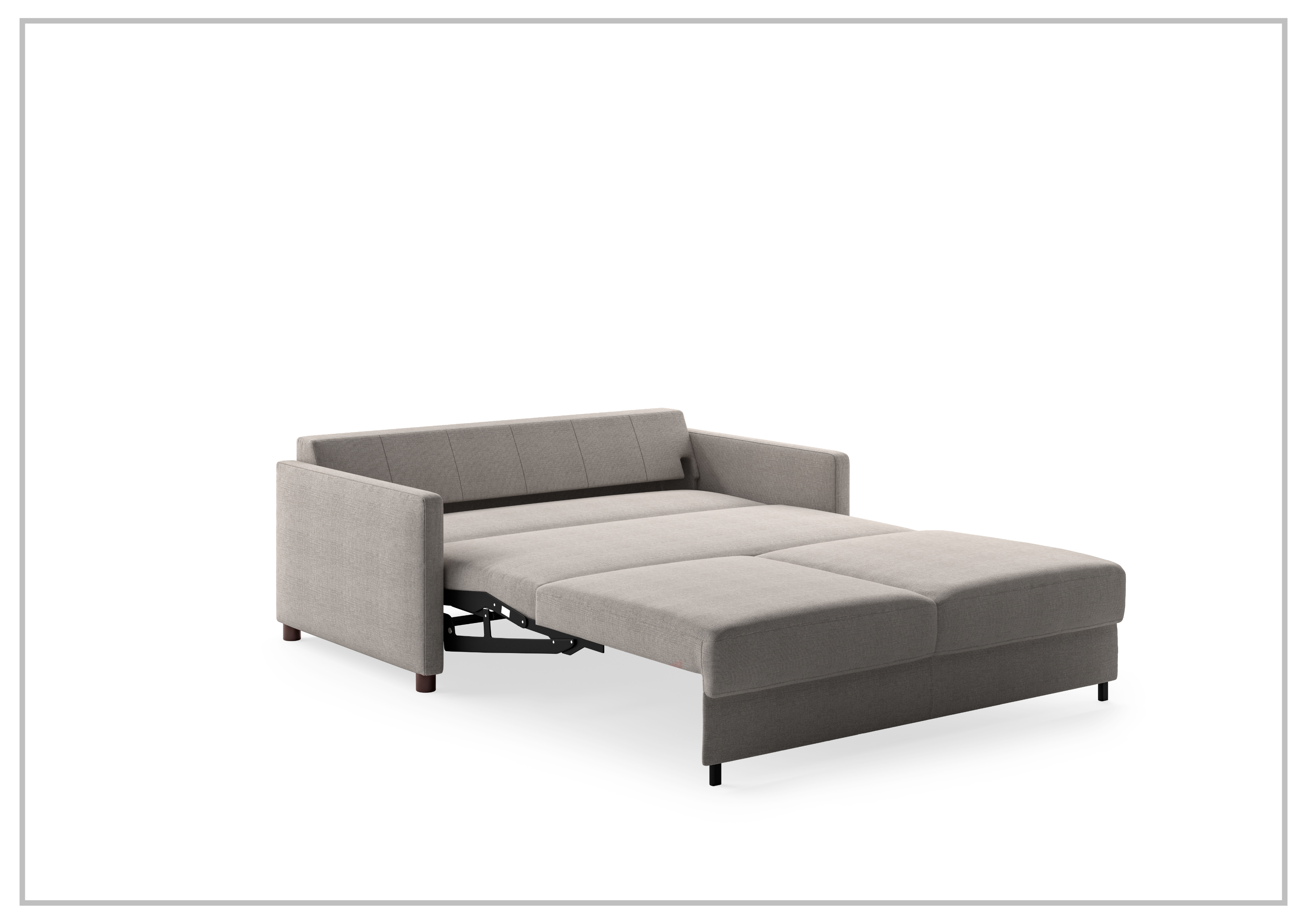 Luonto Polar Queen Fabric Sofa Sleeper with Level Function - Convertible Sleeper Sofa Bed for Small Spaces, Living Room, Guest Room & Apartment