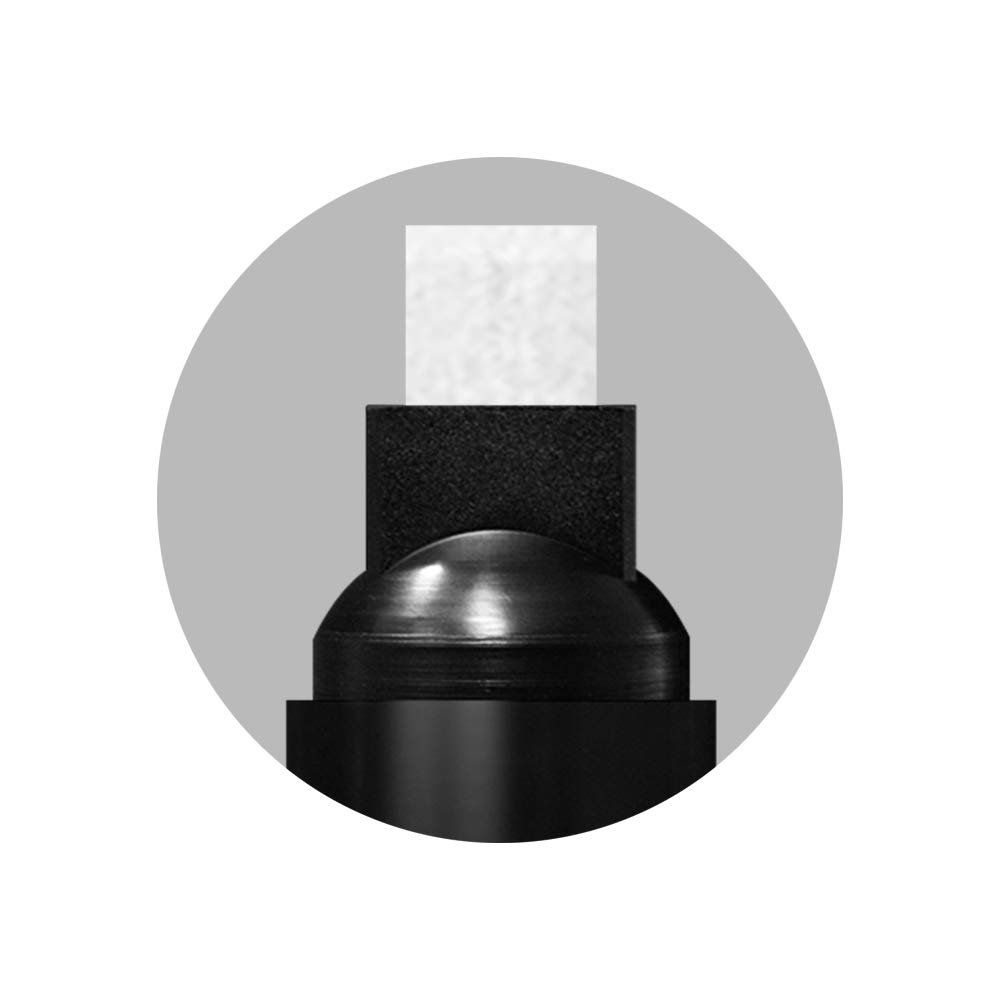 Premium White Carmel Liquid Chalk Marker - Wide Tip for Glass, Blackboards & Windows - Ideal for Restaurants, Cafes & Retail Signage
