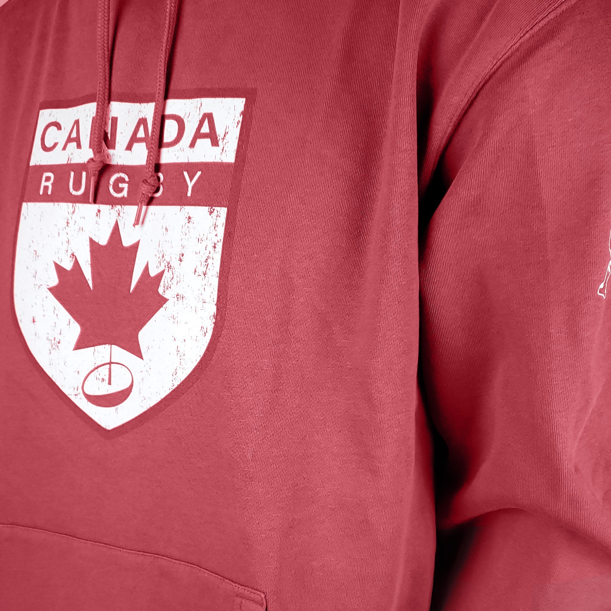 Canada Rugby Midweight Hoodie - Comfortable & Durable Pullover for Men & Women - Perfect for Training, Travel & Outdoor Activities