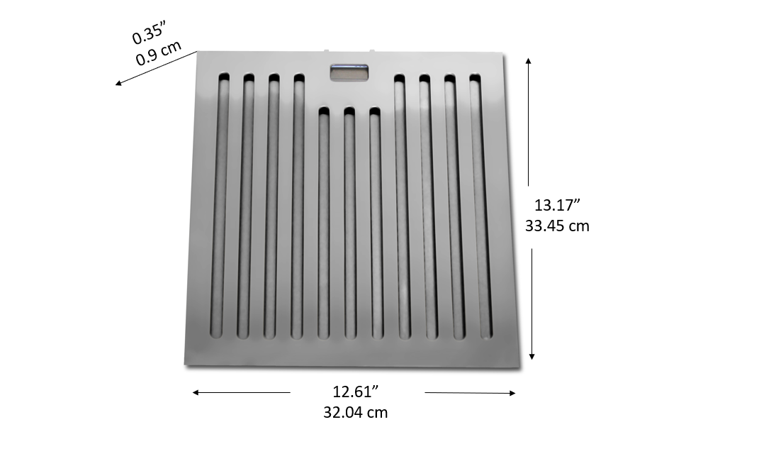 30 Inch Rectangle & Pyramid Baffle Filters for Walls - HVAC Airflow Control & Noise Reduction for Home & Office Use