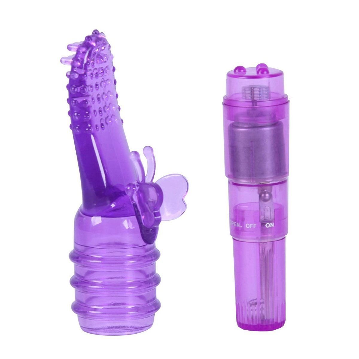 WALLER PAA Tongue Butterfly Pocket Rocket Vibrator - Oral Sex Stimulator & Clitoral Massager for Women - Perfect for Solo Play & Couples Intimacy