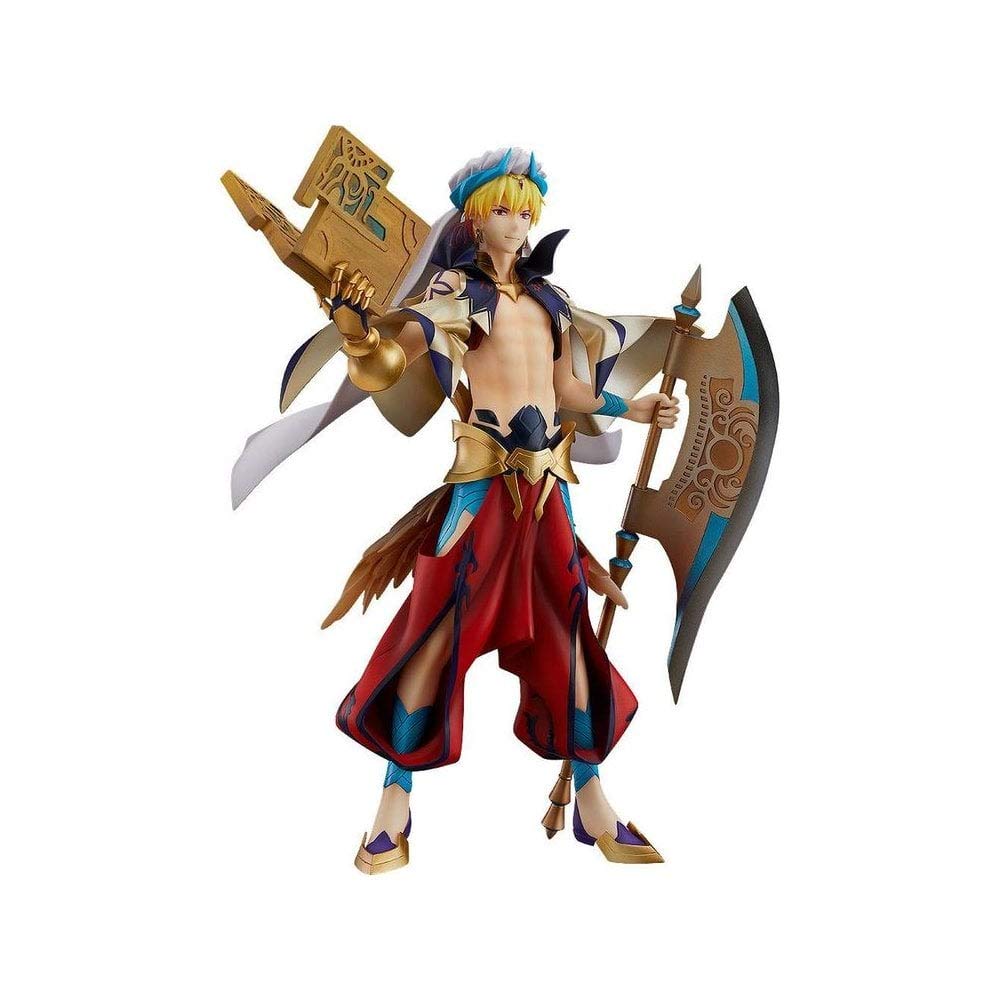 Fate/Grand Order Caster Gilgamesh 1/8 Scale PVC Figure Anime Collectible Statue - Perfect for Display in Home, Office, or Gaming Room