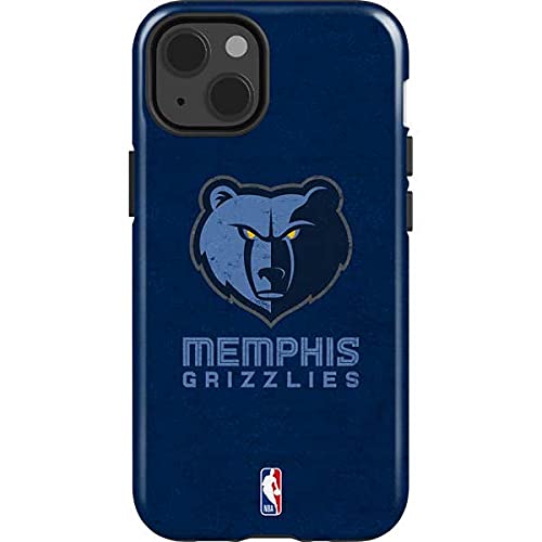 Officially Licensed NBA Memphis Grizzlies Distressed Design Impact Phone Case for iPhone 13 - Durable Protective Cover for Basketball Fans & Everyday Use