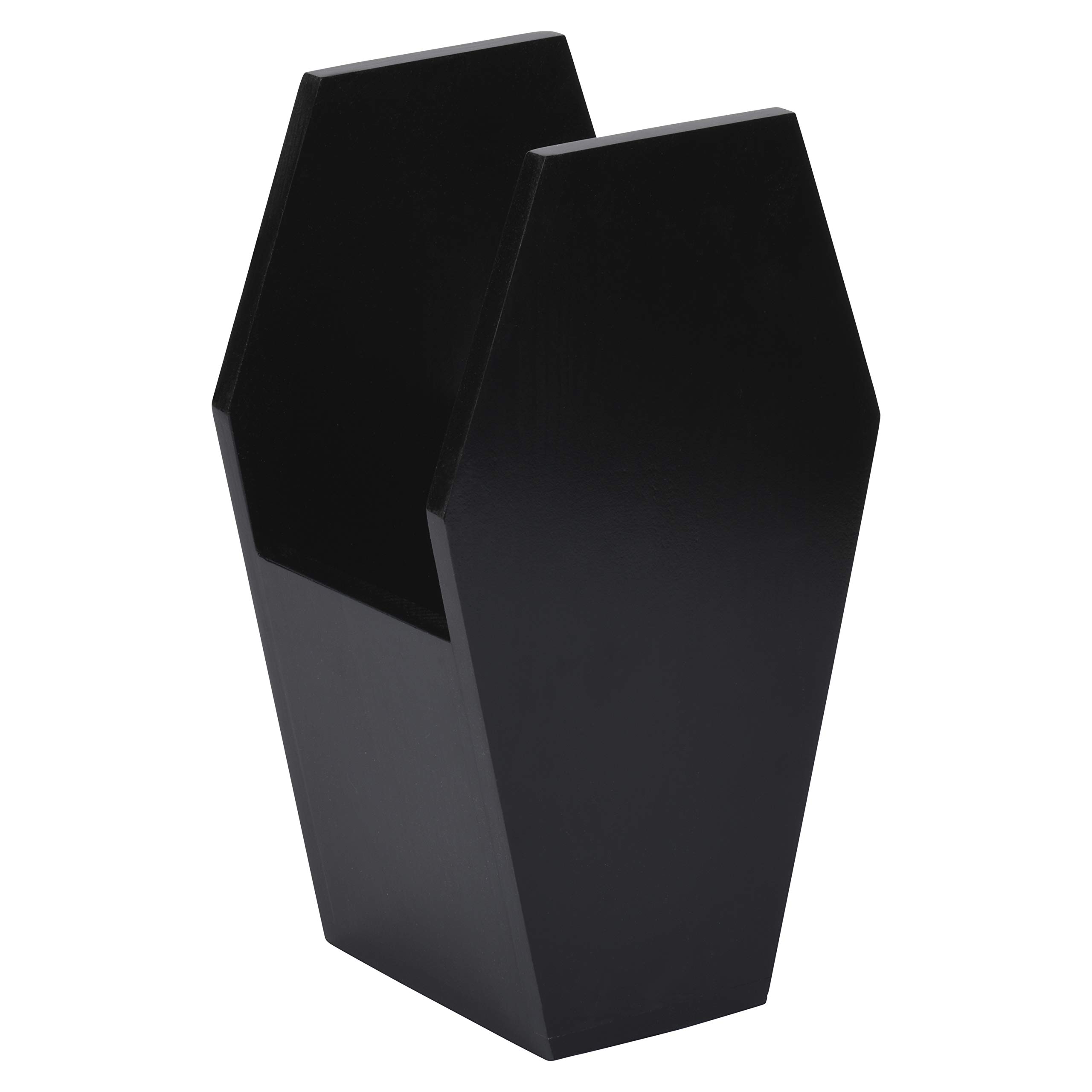 Gothic Kitchen Utensils Holder & Remote Control Caddy - Black Gothic Decor for Home, Bedroom, Kitchen & Art Supplies Storage - Perfect for Goth Room, Halloween Decor & Dark Aesthetic Organization