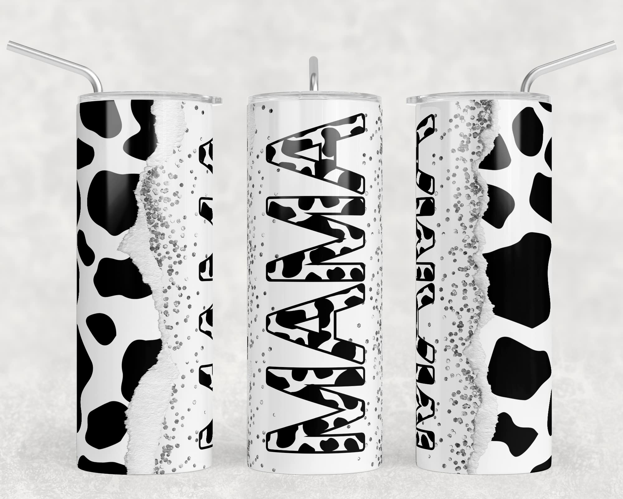 Custom Mama Tumbler Sublimation Bundle - Ready to Press Heat Transfer Designs for 20oz Tumblers | Perfect for Mother's Day Gifts, Personalized Drinkware & DIY Craft Projects