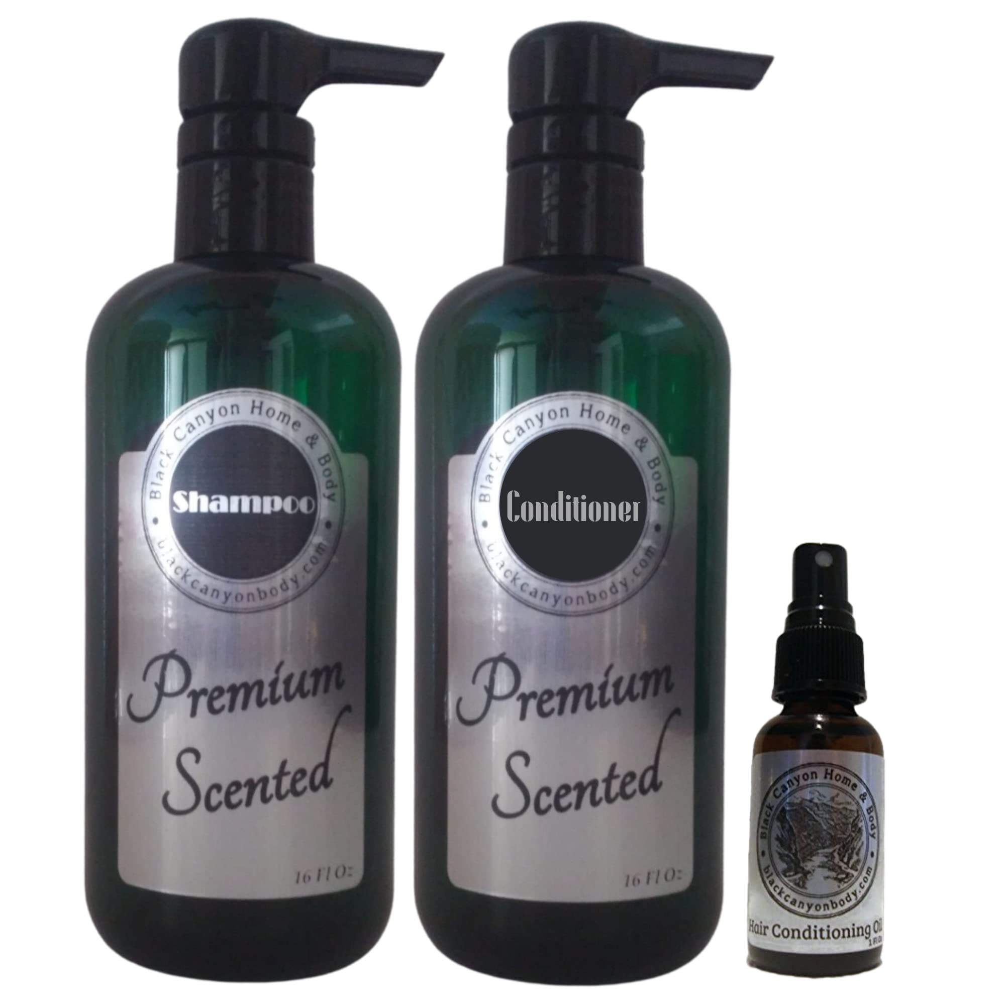 Black Canyon All The Fall Feels Scented Argan Oil Hair Care Set - Shampoo, Conditioner & Leave-In Treatment Spray | Hydrating Hair Oil Therapy for Dry, Damaged Hair | Perfect for Fall Season & Daily Nourishment