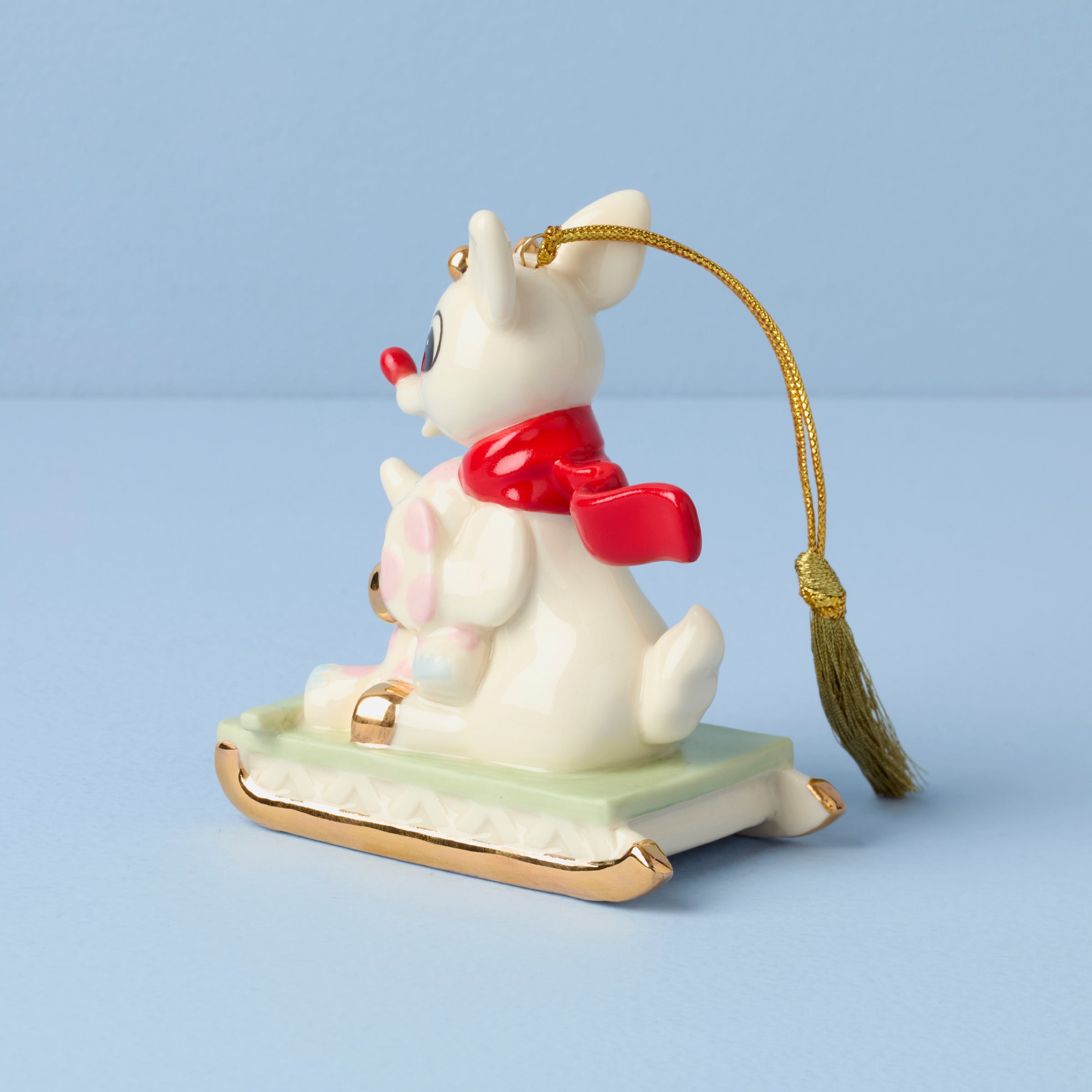 Rudolph with Misfit Elephant Christmas Ornament - Festive Holiday Decor for Tree, Gift, and Home Decoration