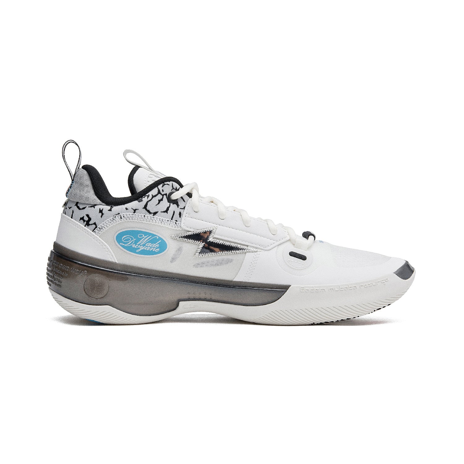 Way of Wade 10 Low Top Basketball Shoes - Black Flash Colorway - Performance Sneakers for Men's Basketball & Streetwear Fashion