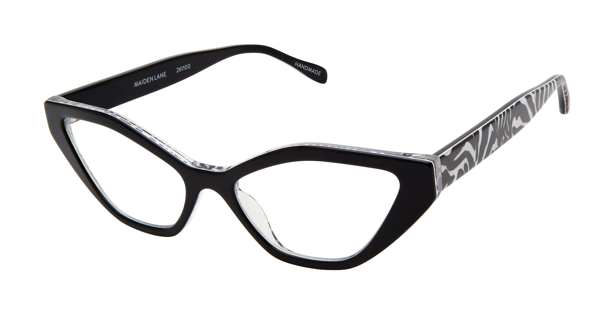 Scojo New York Maiden Lane Blue Light Blocking Reading Glasses - Handmade Anti-Scratch Computer Glasses for Women & Men - Perfect for Office Work, Screen Time & Book Reading