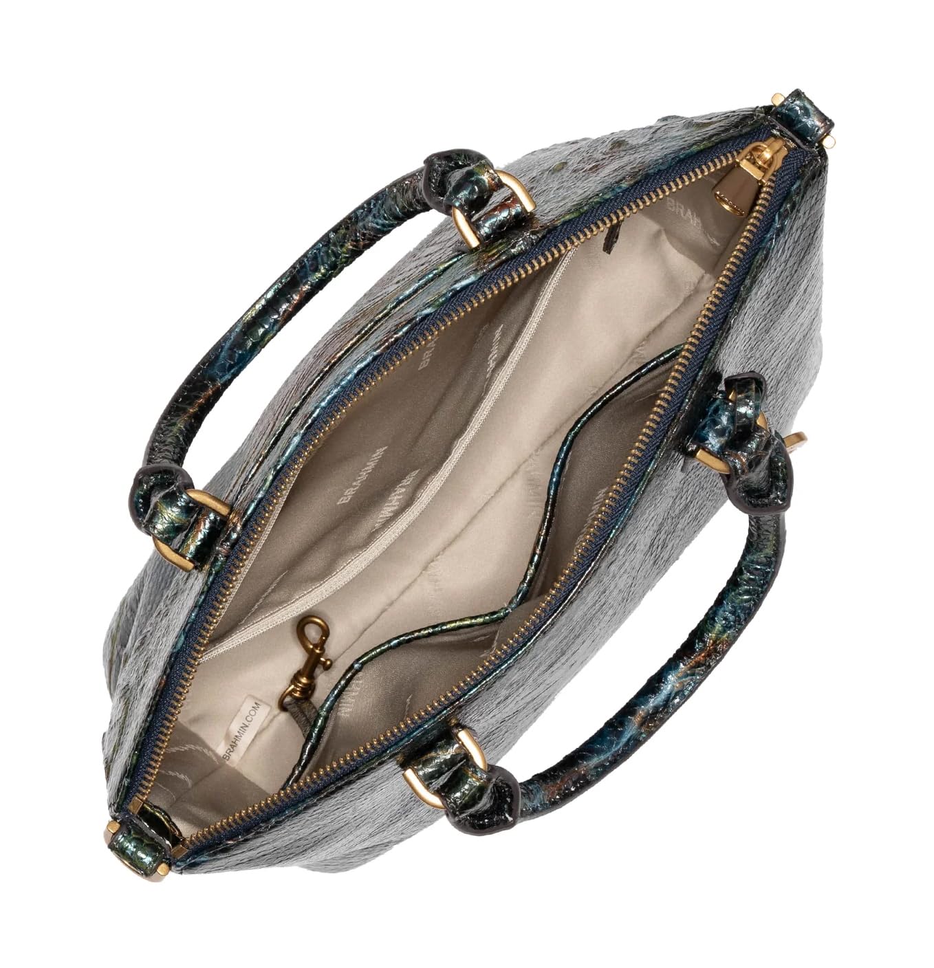 Brahmin Duxbury Convertible Satchel Handbag - Top Handle Crossbody Purse for Women, Perfect for Work, Travel & Everyday Use
