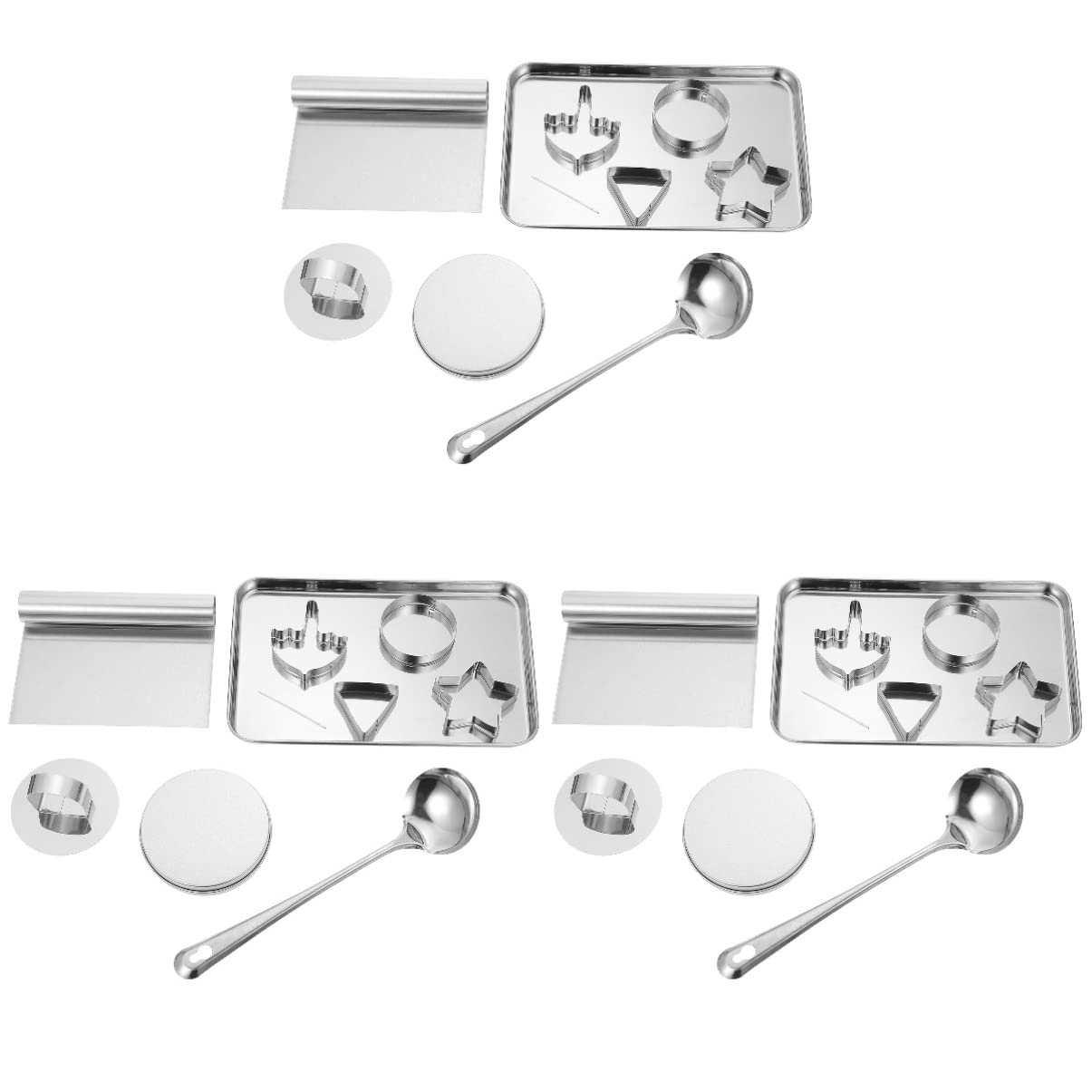 Bestoyard 3-Piece Korean Sugar Candy Making Kit - DIY Squid Cookie Cutters & Candy Tools Set for Homemade Korean Treats - Perfect for Parties, Gifts & Asian Dessert Lovers