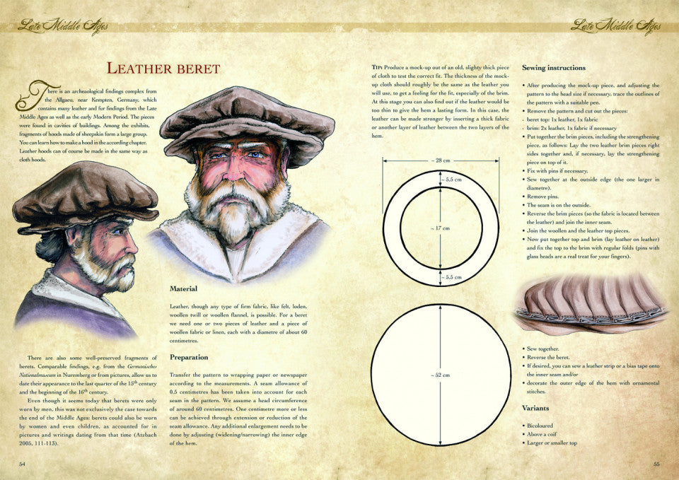 DIY Medieval Costume Accessories - Handmade Renaissance Hats & Headwear for Men & Women | LARP, Cosplay, Historical Reenactment