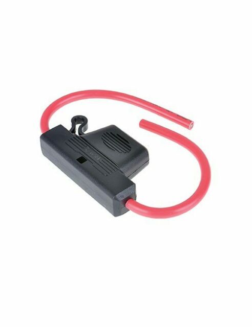 60 Amp Thunder Fuse Holder - Heavy Duty Automotive Fuse Block with Waterproof Cover for Car, Boat, RV Electrical Systems - Perfect for Off-Road & Marine Applications