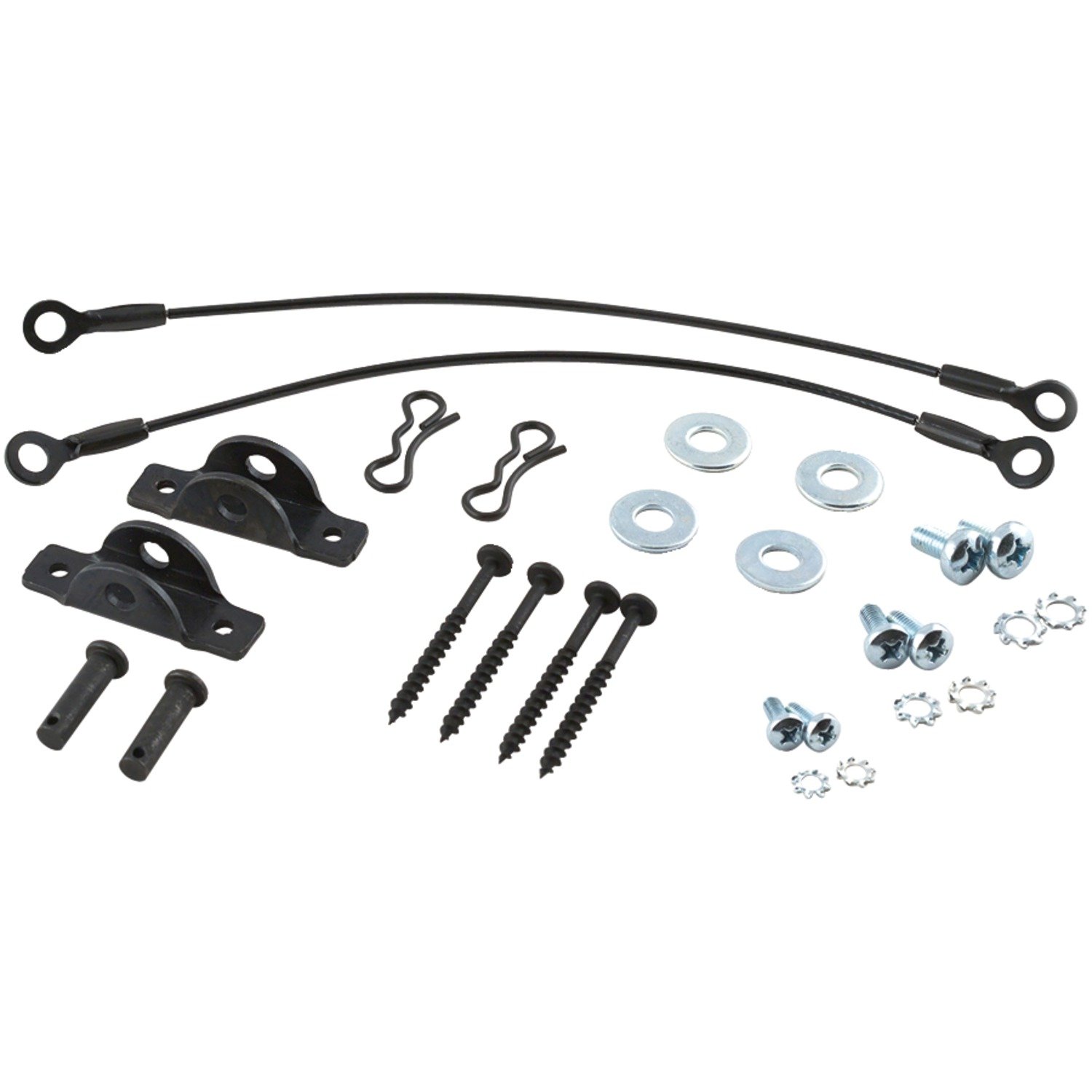 TV400-B Anti-Tip Kit for Flat Screen TVs - Secure Wall Mounting & Furniture Safety Straps - Prevent TV Tipping Accidents for Kids & Pets (Living Room, Bedroom, Office)