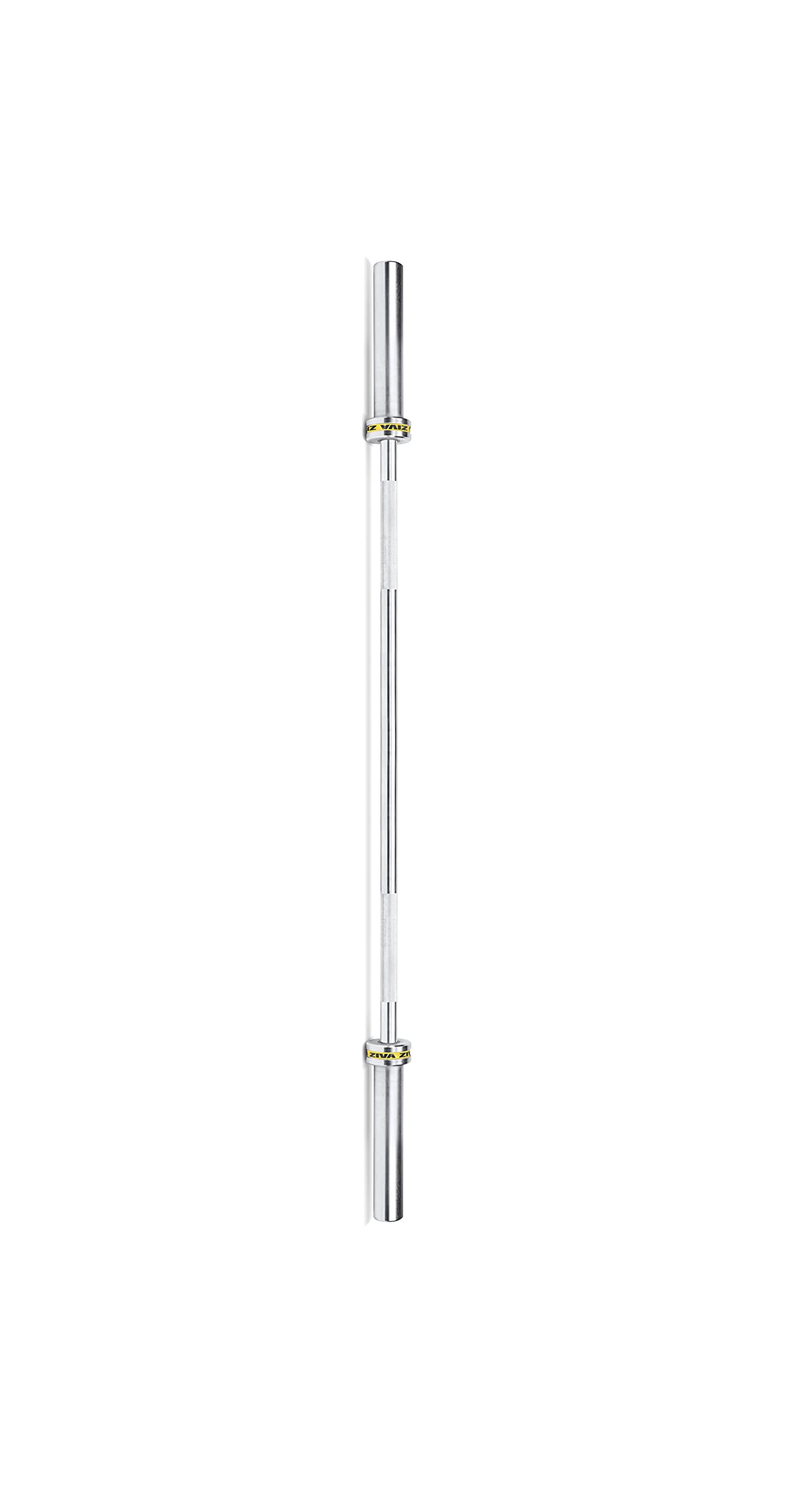 ZIVA Performance 5-Foot Olympic Barbell - Premium Olympic Weight Lifting Bar for Powerlifting & CrossFit - Fits 2