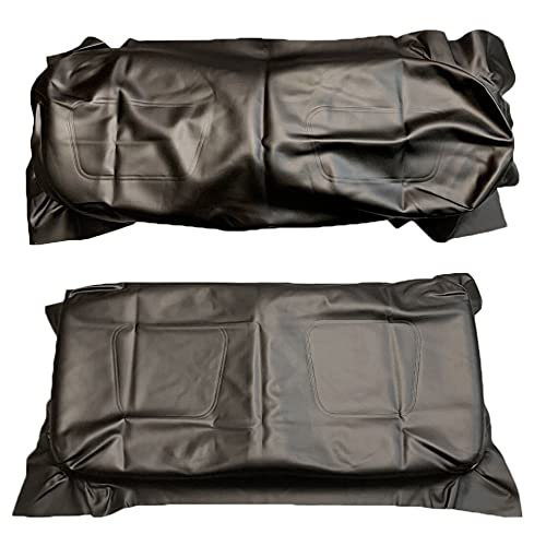 Premium Black Front Seat Cover Set for Club Car DS 2000.5-Up Golf Cart - Complete Set - Durable & Waterproof - Perfect for Golfing, Camping & Outdoor Adventures