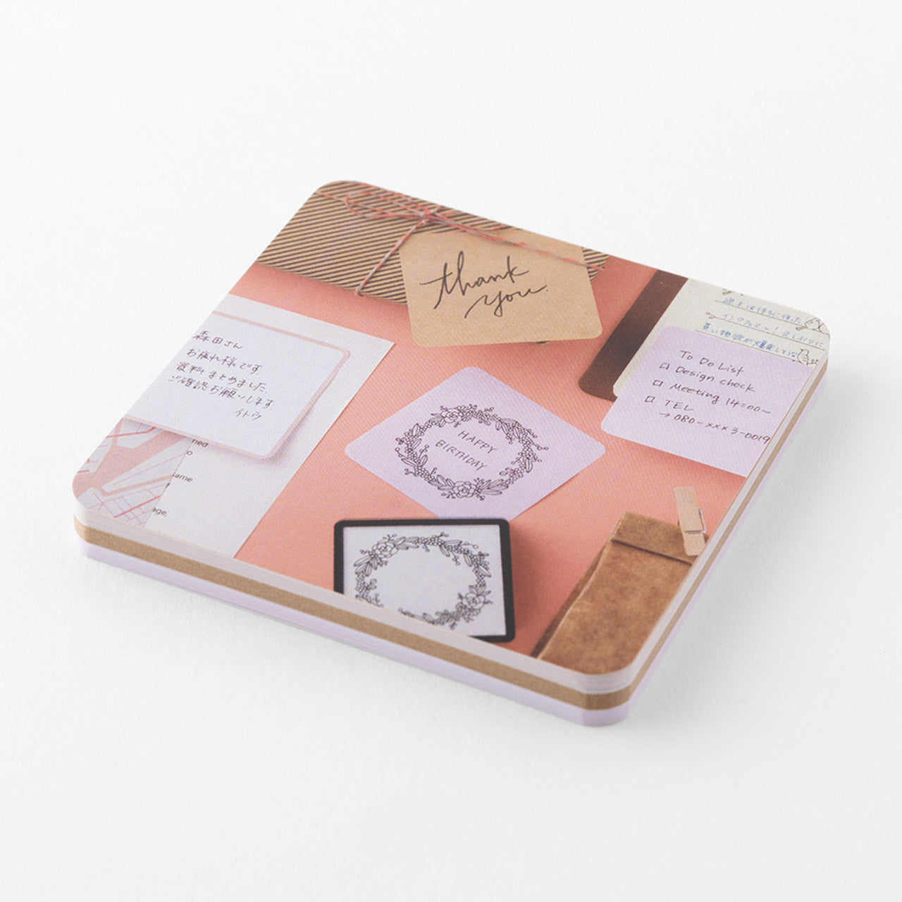 Midori Sticky Notes - Colorful Memo Pads for Office, School & Home Organization - Perfect for Reminders, Planning & Creative Projects