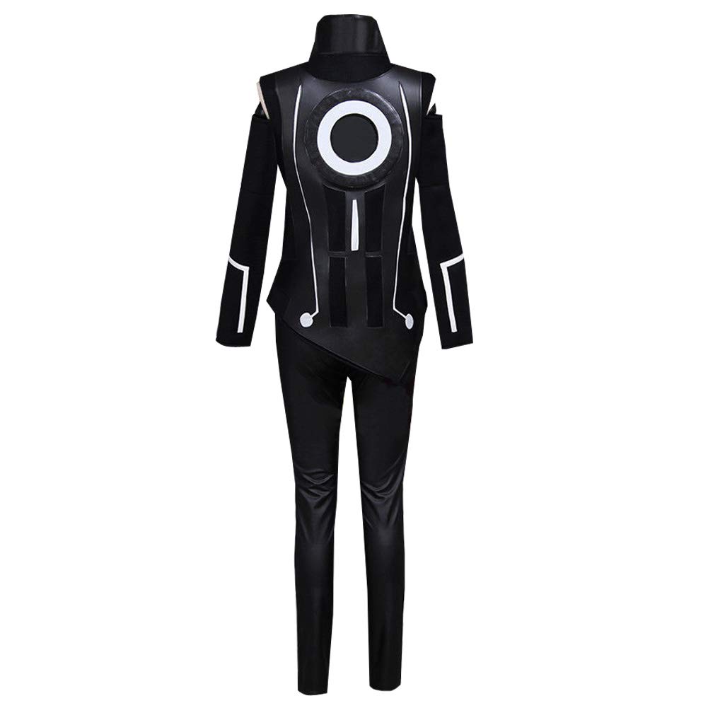 Black Women's Jumpsuit Cosplay Costume - Full Set Halloween Outfit for Adult Women | Perfect for Cosplay Events, Halloween Parties & Themed Dress-Up Nights