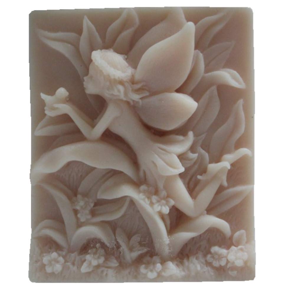 Angel Girl Silicone Soap Mold - Butterfly Flower Fairy Soap Making Kit for Handmade Soap Crafts, DIY Bath & Body Decorations - Perfect for Gifts, Party Favors & Home Spa