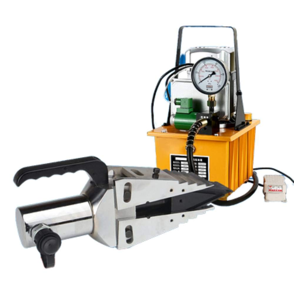 **14T Hydraulic Flange Spreader - Portable Splitter Pliers with 6mm Top Clearance & 81mm Max Expansion | FSH-14 with Electromagnetic Pump | Ideal for Pipe Flange Separation & Maintenance**