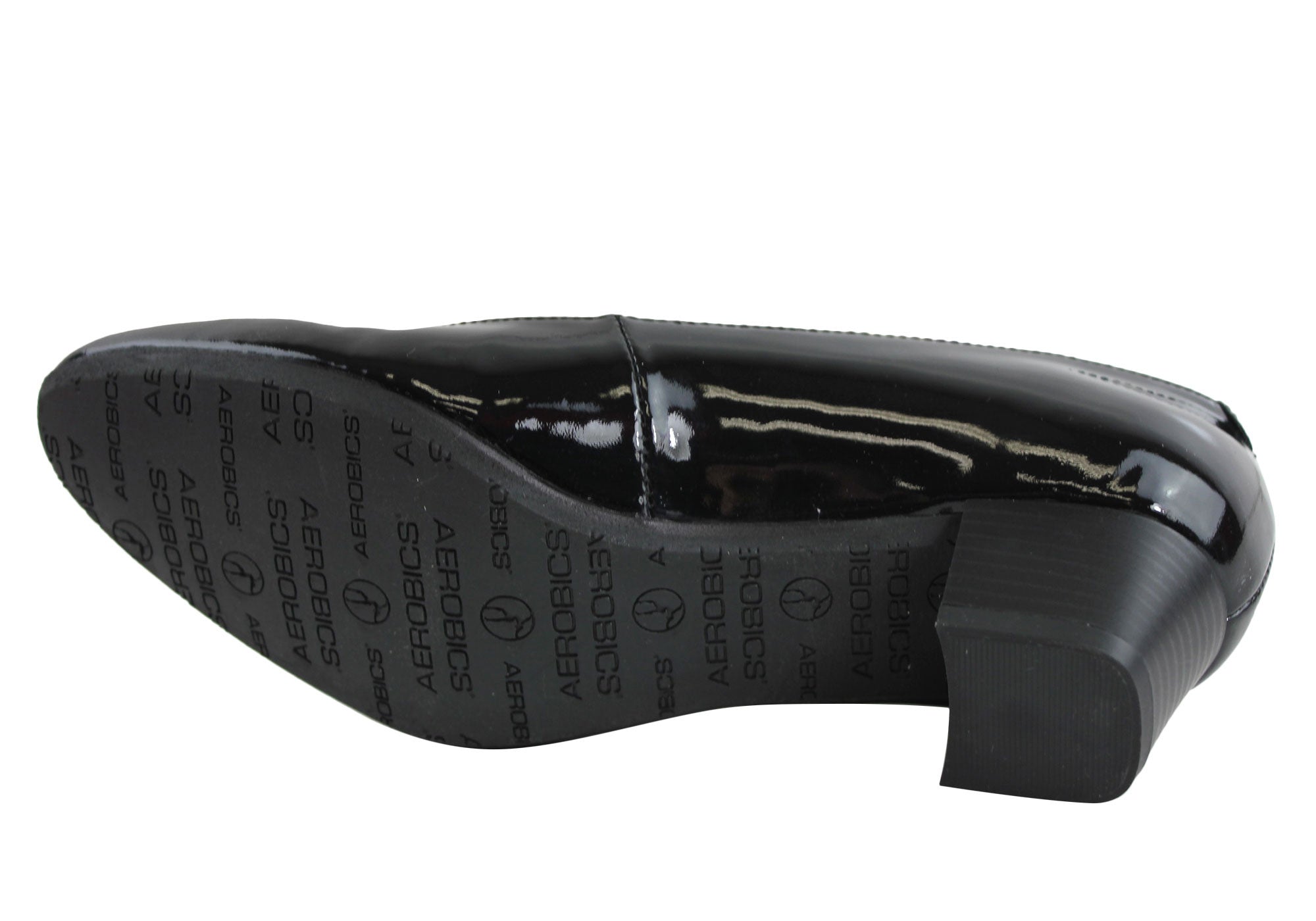 Women's Classic Leather Court Shoes for Aerobics & Hostess - 35 Size - Handmade in Portugal - Perfect for Dance, Work & Formal Events