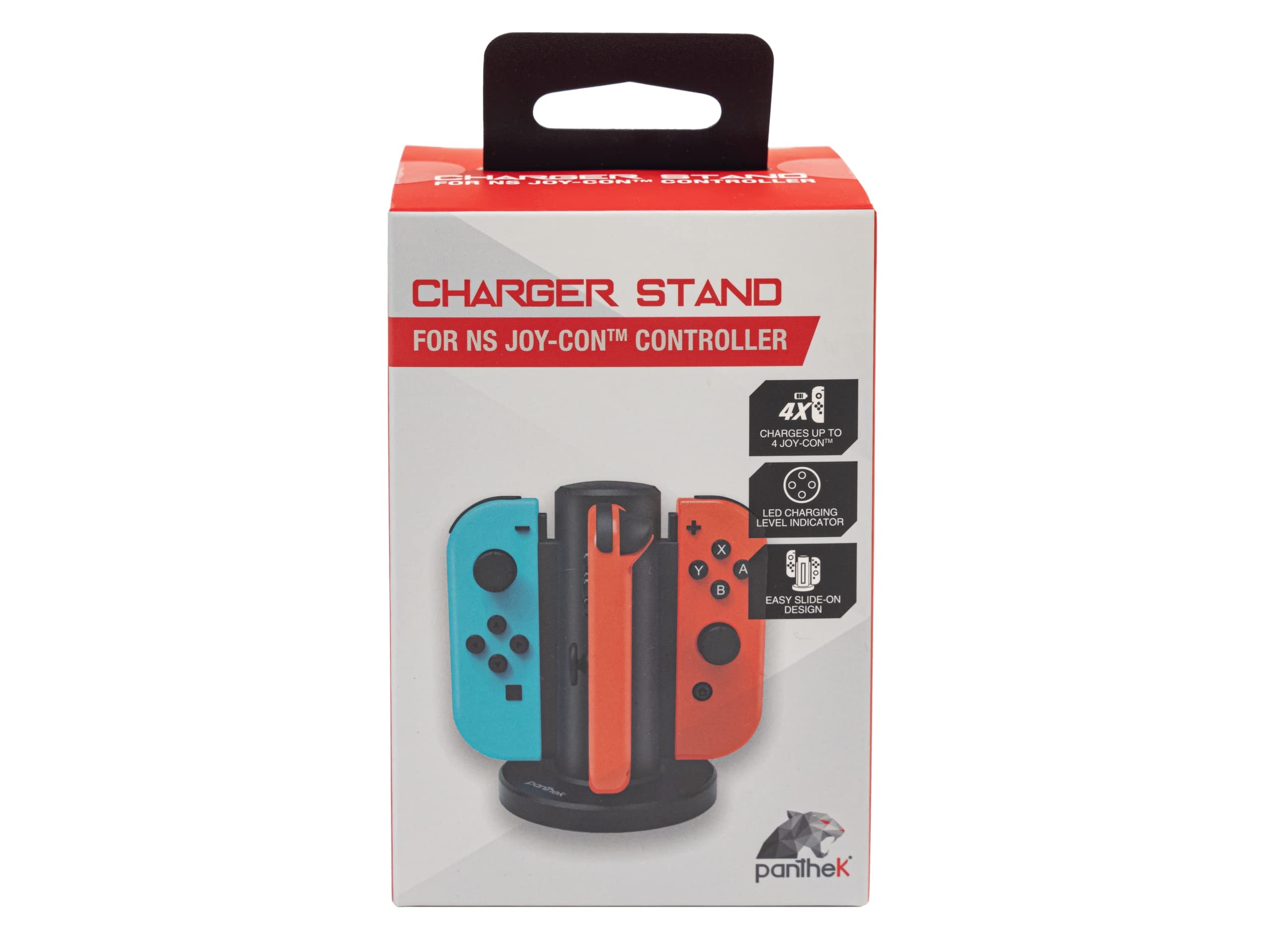 Nintendo Switch Joycon Charger Station - Fast Charging Dock for Switch Controllers | Perfect for Gaming at Home or On-The-Go