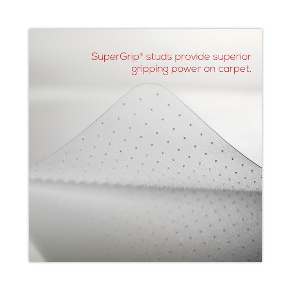 Deflecto Supermat Heavy-Duty Chair Mat for Medium Pile Carpet - 45
