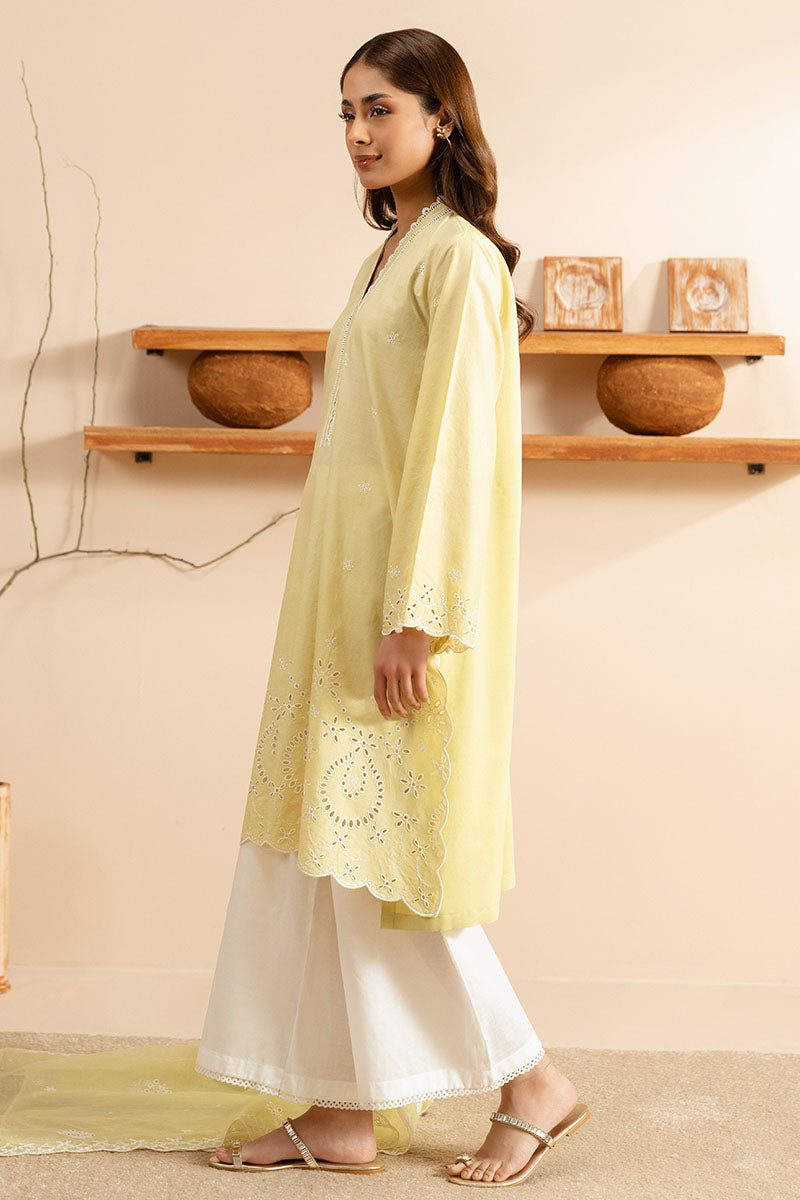 Stylish Citrine Trinket 2-Piece Set (Shirt & Dupatta) for Women | Boho Chic Ethnic Outfit | Perfect for Festivals, Weddings & Special Occasions