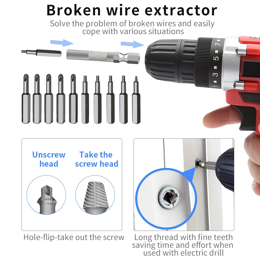 138 in 1 Precision Magnetic Screwdriver Set - Professional DIY Repair Tool Kit for Electronics with Portable Case - Perfect for iPhone, MacBook, Laptop, PC, Tablet, Watch & Glasses Repair - Blue