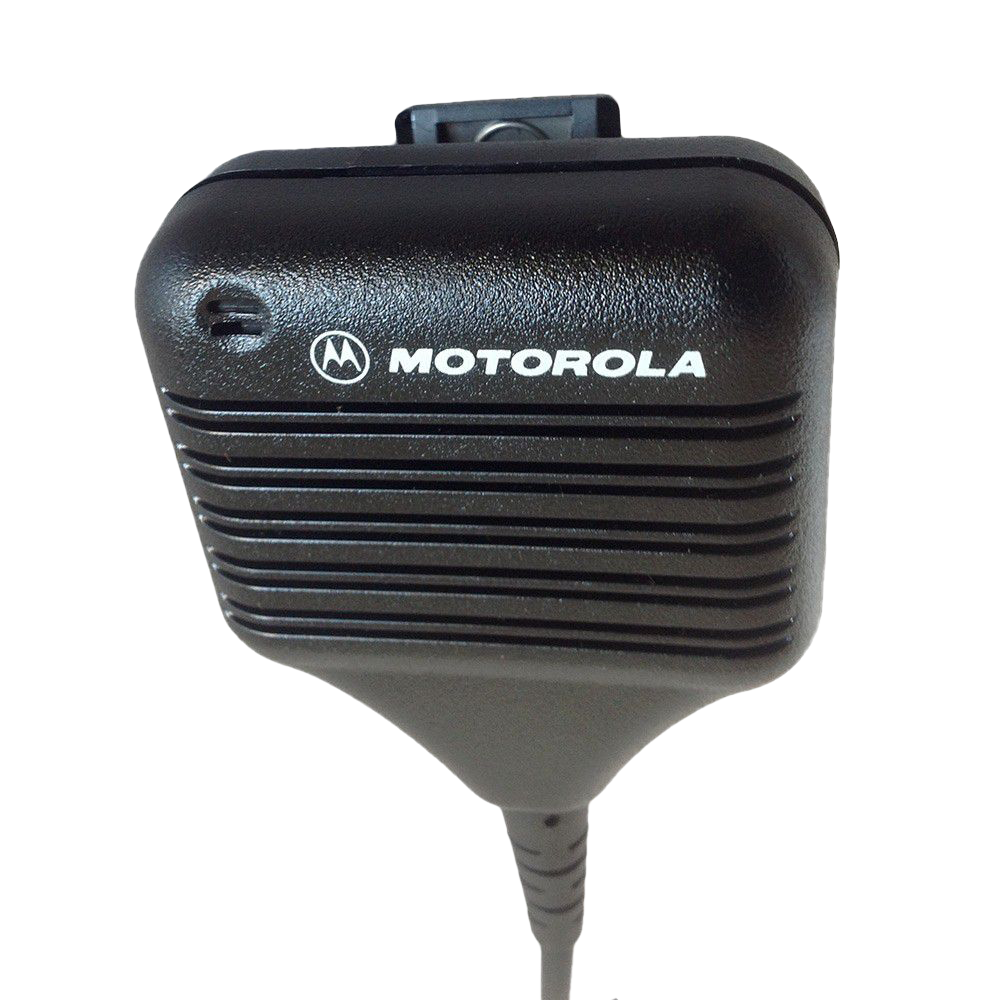 Motorola HMN9051 Two-Way Radio Remote Speaker Microphone - Hands-Free Communication for Security, Construction & Outdoor Activities