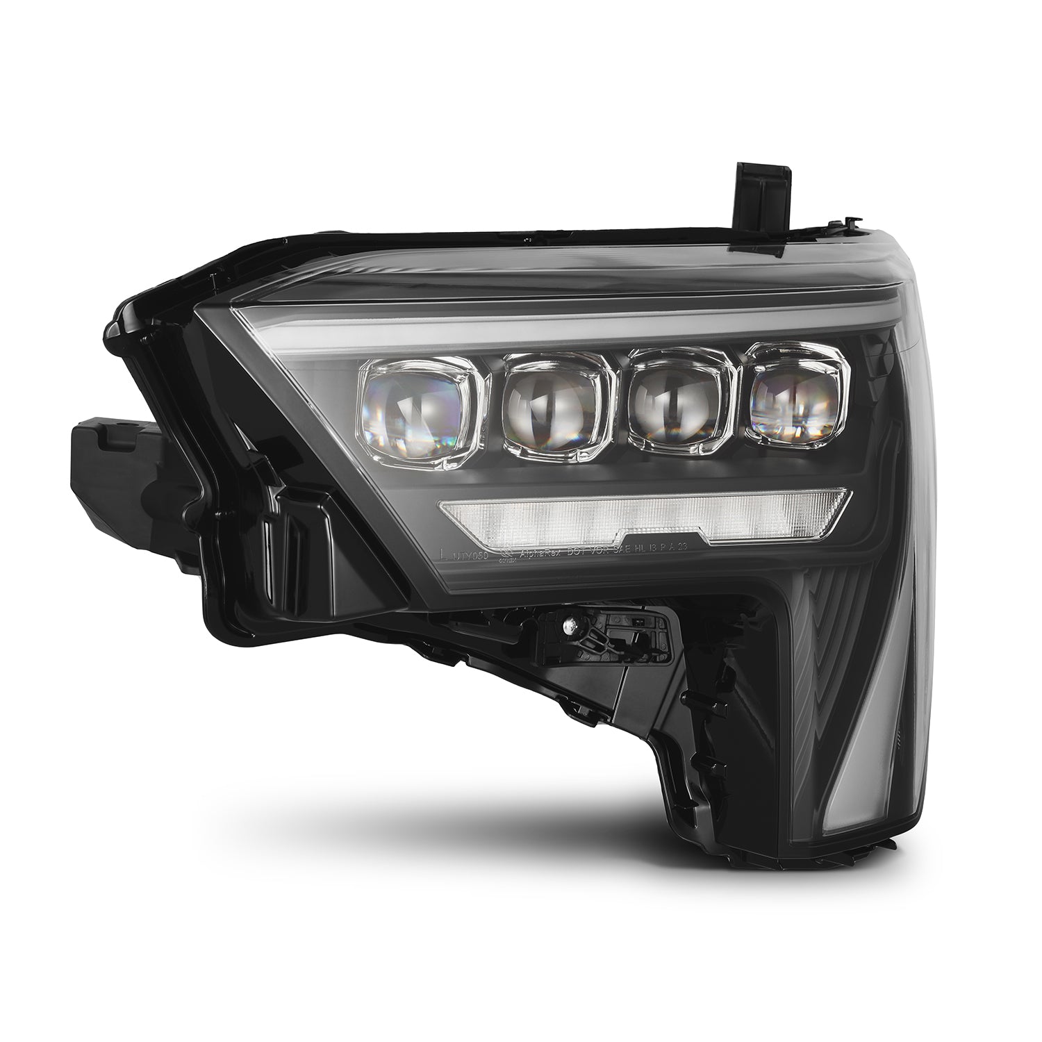 22 25 Toyota Tundra Sequoia NOVA Series LED Projector Headlights - Black Housing for Improved Night Visibility | Perfect for Off-Roading & Night Driving