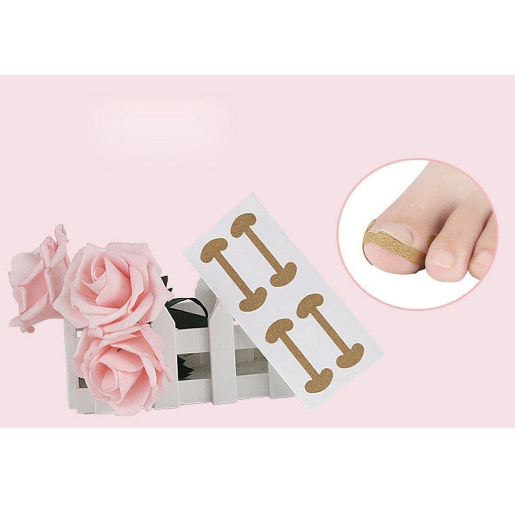 VMS INDIA 20 Pcs Ingrown Toenail Corrector Stickers - Pain Relief & Nail Care Treatment for Ingrown Toenails & Fingernails - Prevent Paronychia Infection - Perfect for Daily Foot Care & Nail Health Maintenance