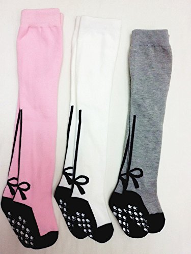 Toptim Non-Slip Baby Girl's Tights & Leggings - Soft Toddler Stockings for Playtime, Daycare & Special Occasions