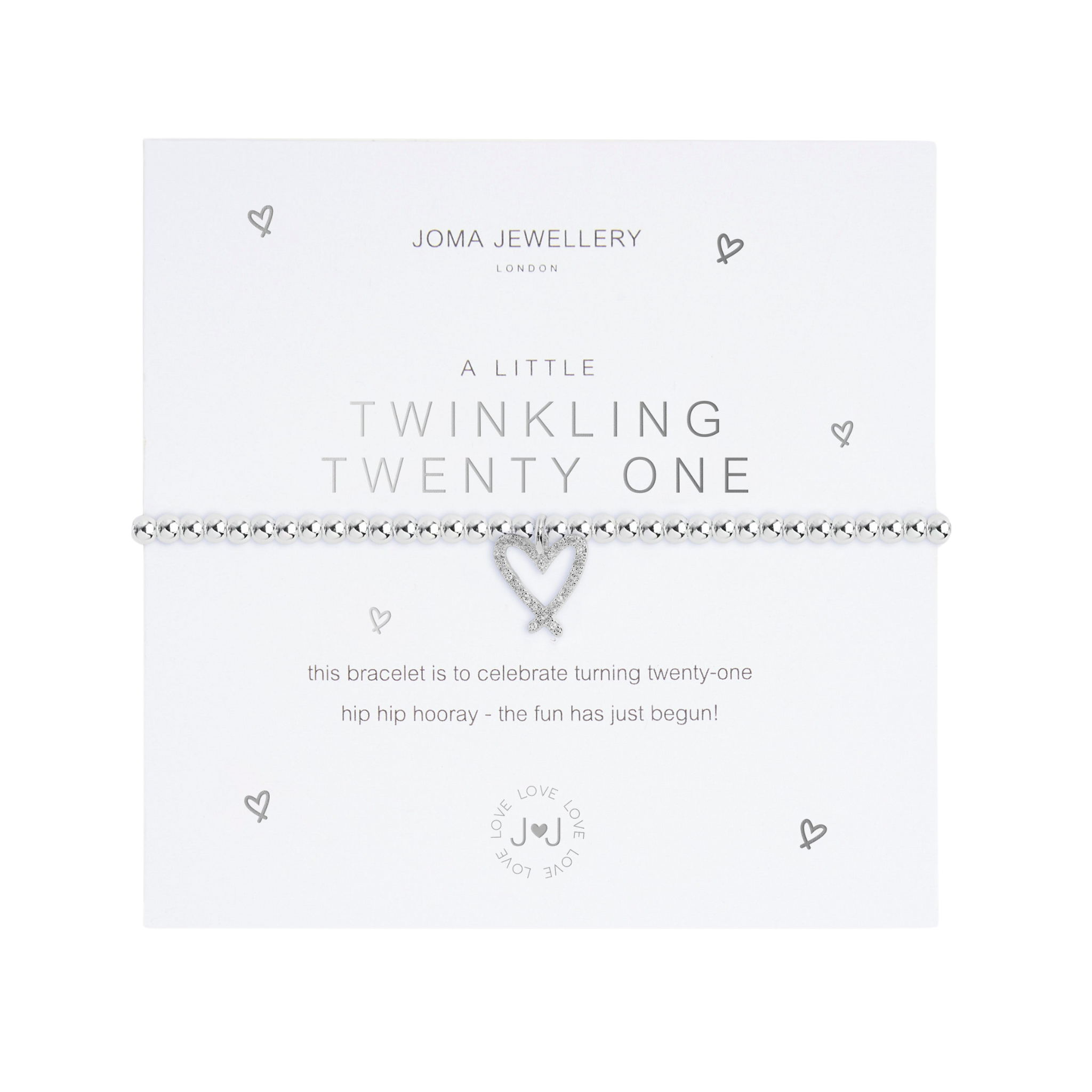 Joma Jewellery Bracelet - A Little Twinkling Twenty One | Elegant Beaded Bracelet for Women | Perfect for Parties, Weddings & Everyday Wear