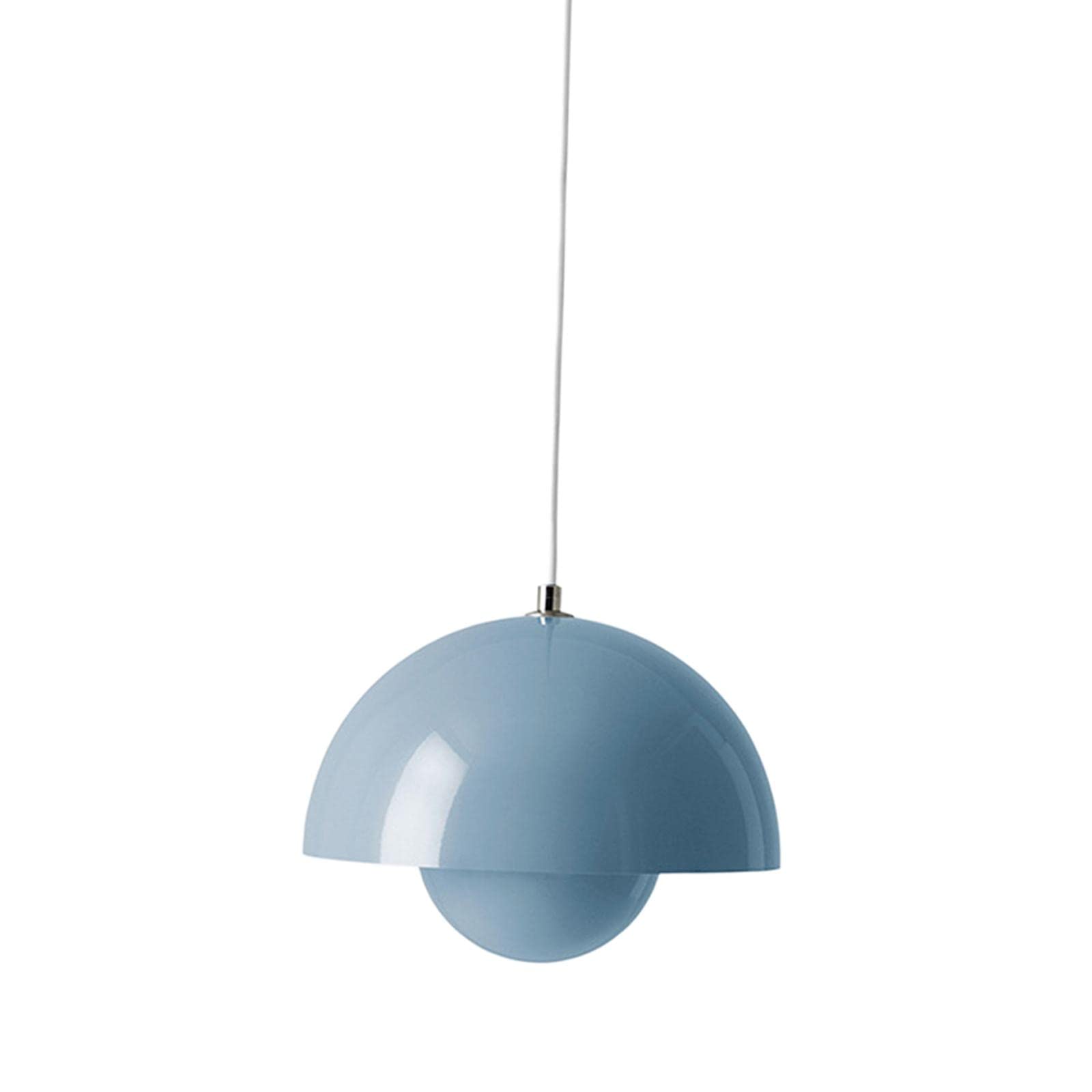 MagiDeal Modern Macaron Pendant Ceiling Light Fixture - Blue Hanging Chandelier for Dining Room, Coffee Shop & Kitchen | Dimmable LED Lighting for Home & Commercial Spaces
