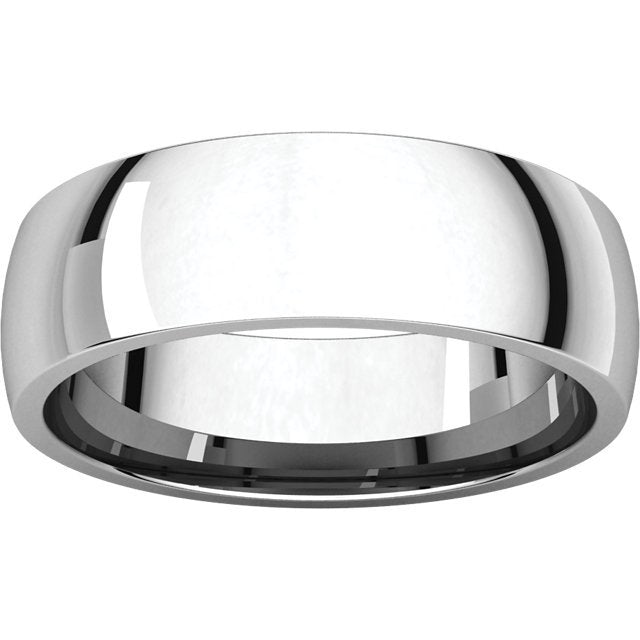14K Gold 6mm Comfort Fit Wedding Band for Women - Elegant & Lightweight Ring for Bridal, Anniversary, or Everyday Wear