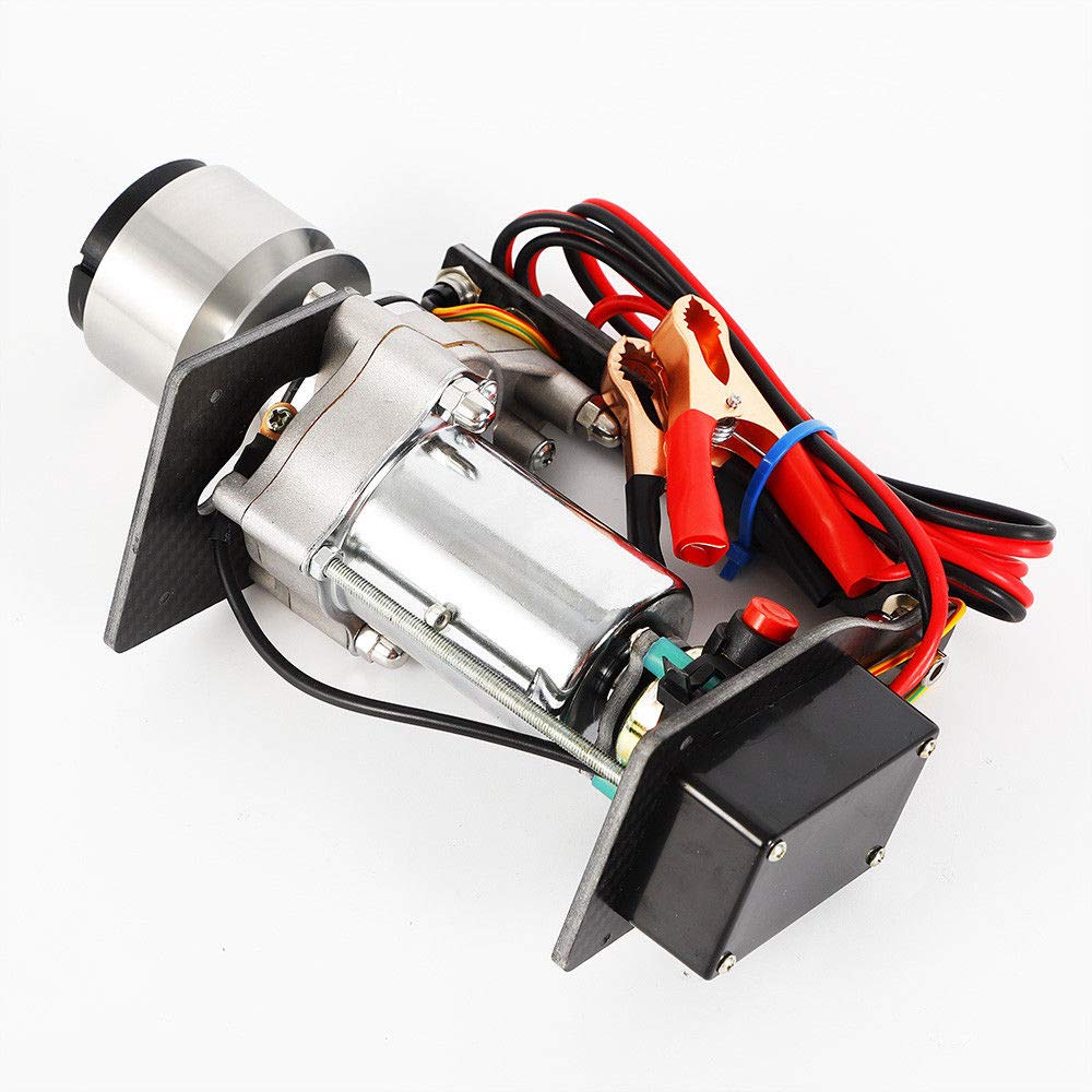 High-Performance 15-80cc Gasoline RC Airplane Engine Starter - Carbon Fiber Master Starter for Strong Engines - Perfect for RC Model Aircraft and Drone Enthusiasts