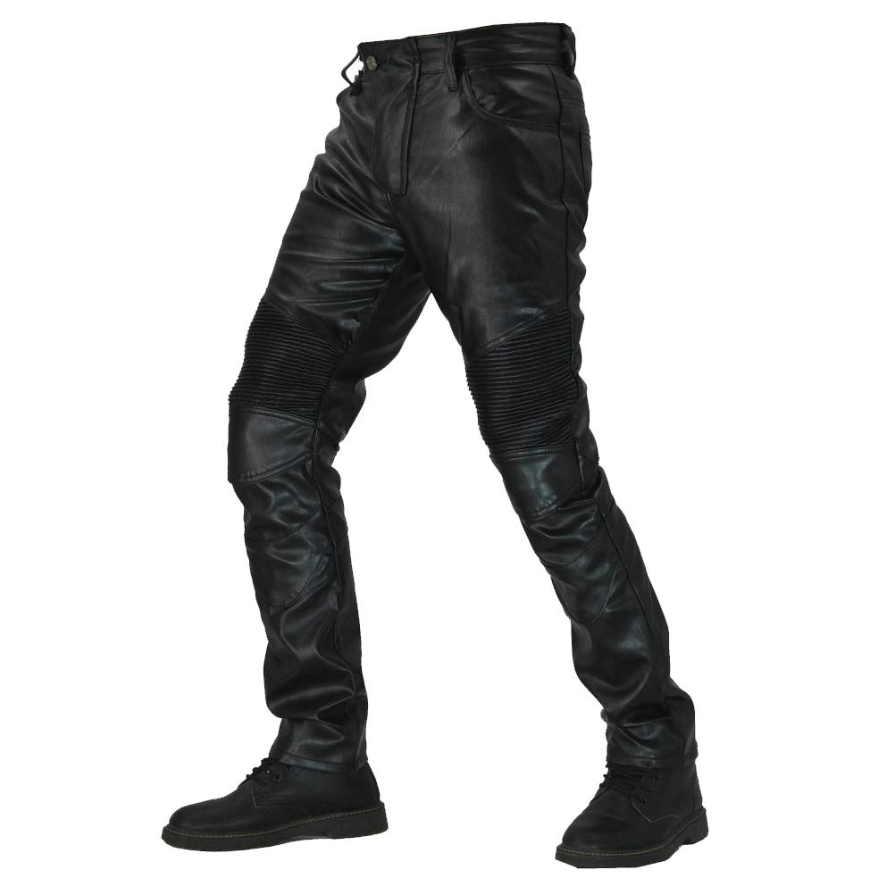 Waterproof & Windproof Motorcycle Riding Pants for Men - CE Certified Armor Knee & Hip Pads - Durable Motocross Pants for Off-Road & Street Riding - Ideal for Adventure Touring, Commuting & Long-Distance Motorcycle Trips