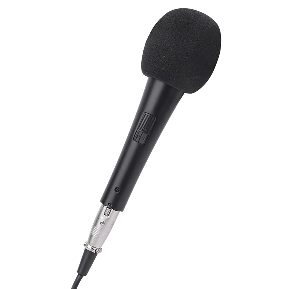 Shanrya Dynarmic Professional Microphone with 3m Audio Cable - Studio Recording, Karaoke, Live Concerts & Home Use - High-Quality Dynamic Mic for Singers, Podcasters & Performers