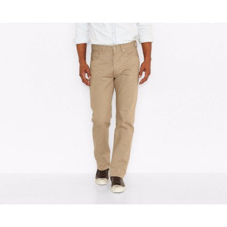 Levi's 501® Original Shrink-To-Fit Jeans - Classic Straight Fit Khaki Denim Pants for Men | Perfect for Casual Wear, Work & Everyday Outfits