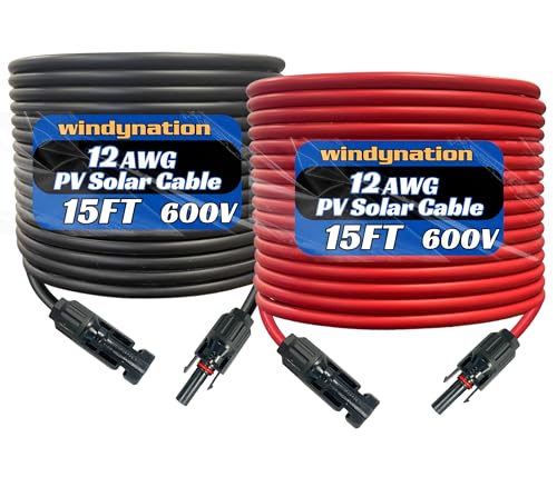 15 Feet Black + 15 Feet Red