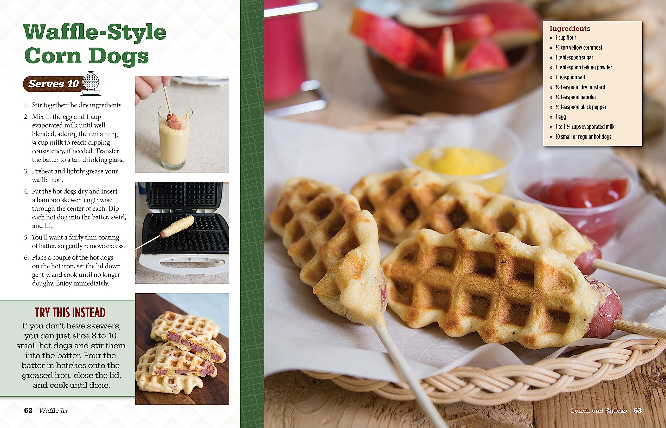 Waffle It! 101 Delicious Waffle Maker Recipes - Creative Dishes for Sandwich Press & Panini Grill | Grilled Cheese, Apple Tarts, Wontons, French Toast | Perfect for Breakfast, Brunch & Family Cooking (Fox Chapel Publishing)