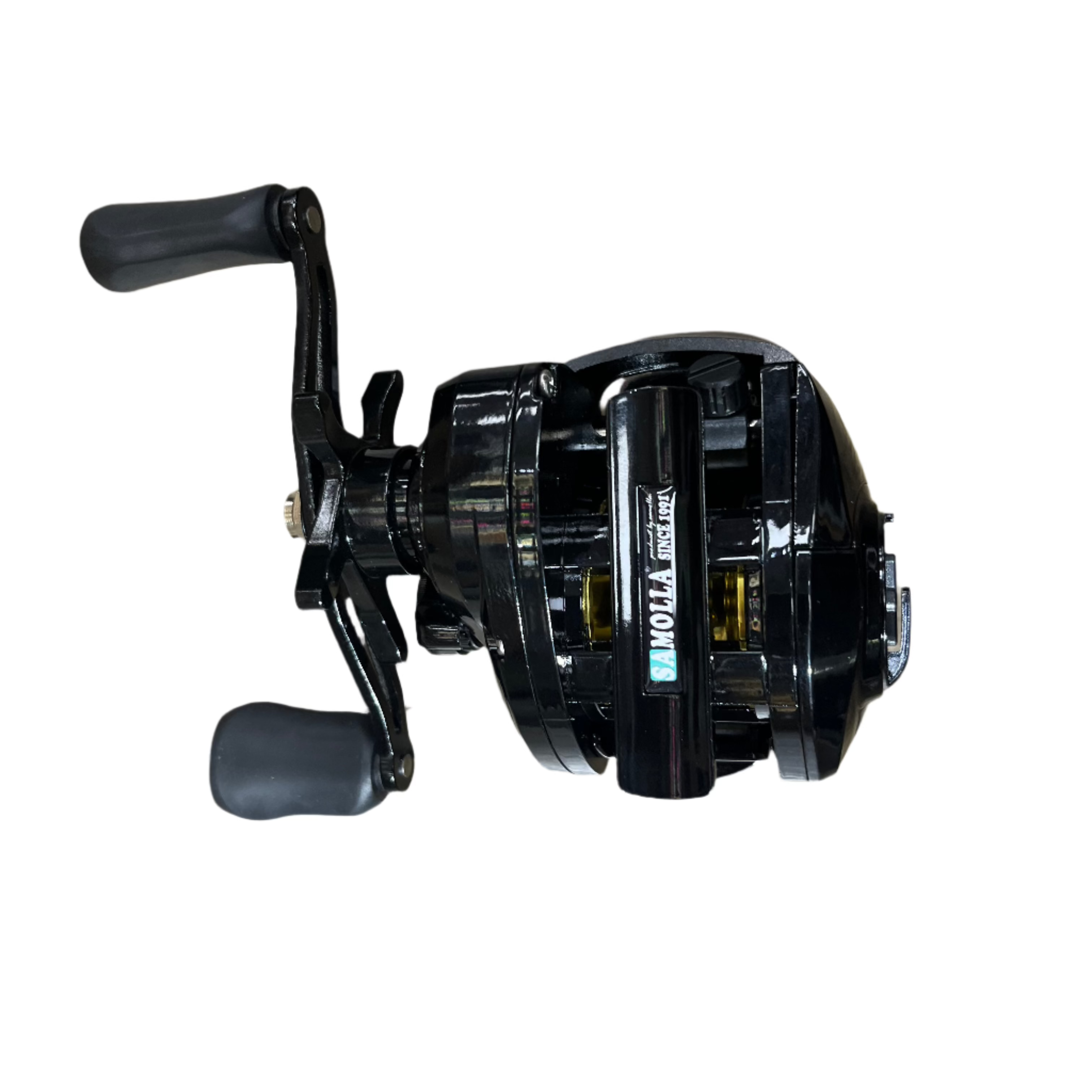 SAMOLLA High Performance Baitcasting Fishing Reel - Lightweight Aluminum Alloy Gear with 7.1:1 Gear Ratio - Perfect for Bass, Trout & Saltwater Fishing | Great Gift for Anglers