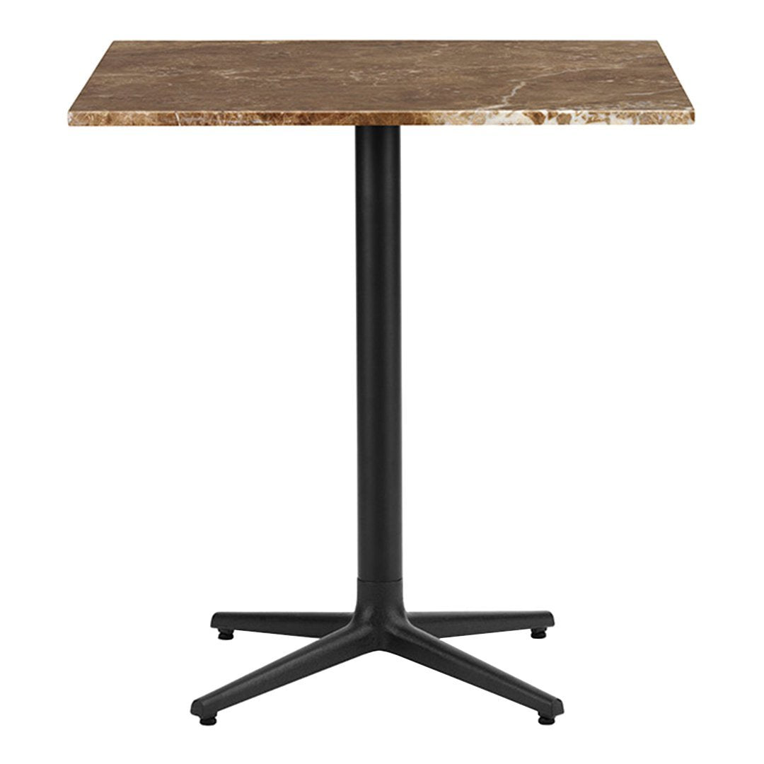 Square Outdoor Cafe Table - Durable Aluminum Bistro Table for Patio, Garden, Restaurant - Perfect for Dining, Lounging, and Outdoor Entertaining