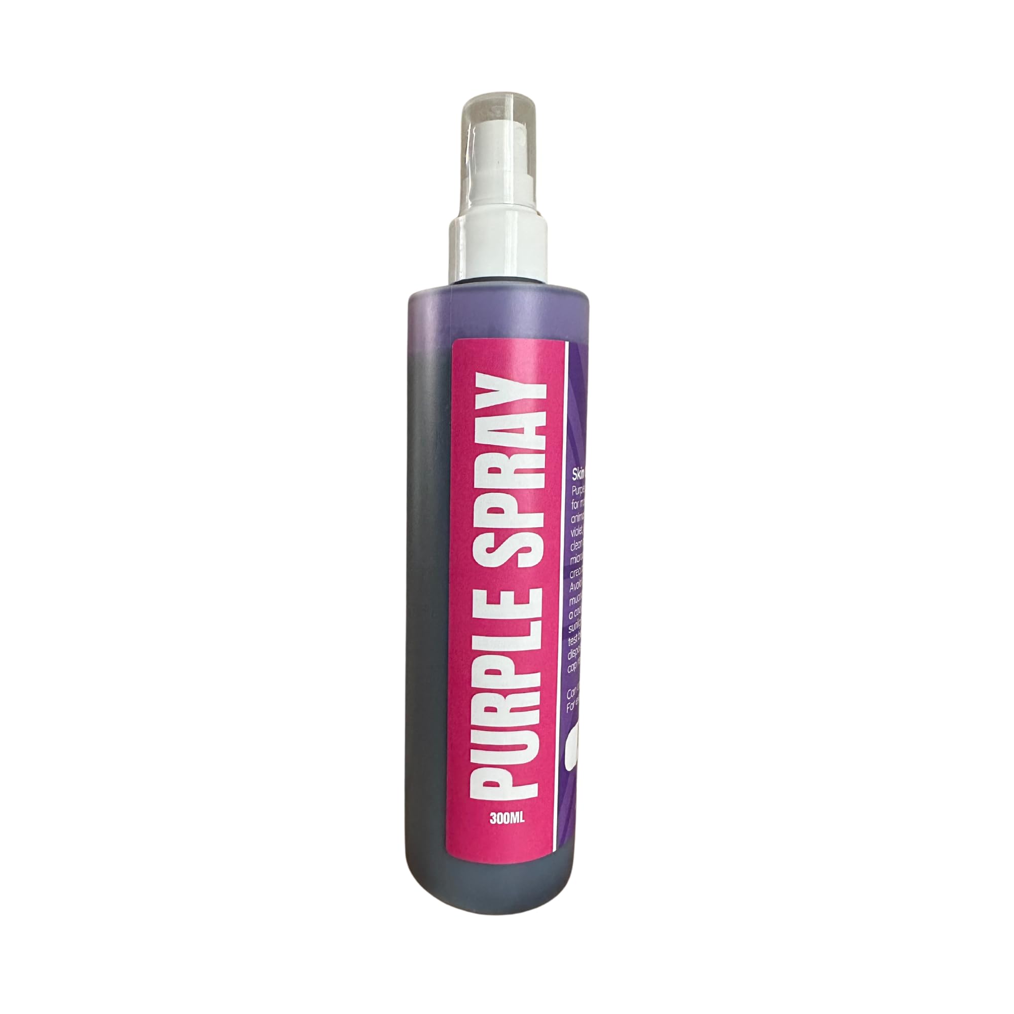 Gentian Violet Aqueous Solution 300ml - Safe & Effective Antiseptic Spray for Cuts, Scrapes & Wounds | First Aid Treatment for Minor Injuries at Home, Outdoor Activities & Travel