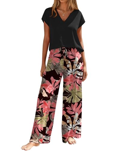 Pink & Black Print