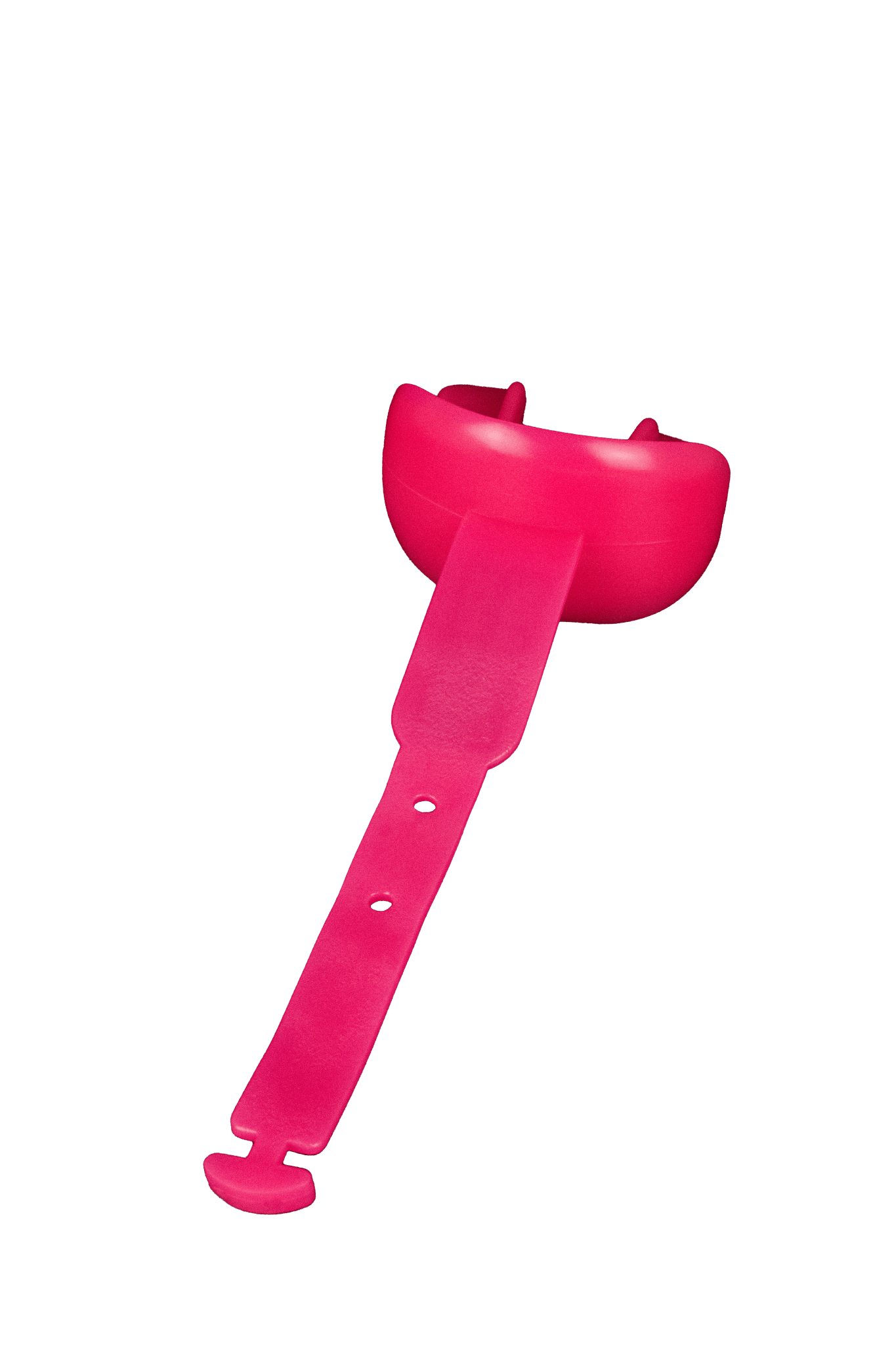 Hot Pink Lip Balm with Adjustable Strap - Moisturizing Lip Protection for Sports, Outdoor Activities & Daily Use