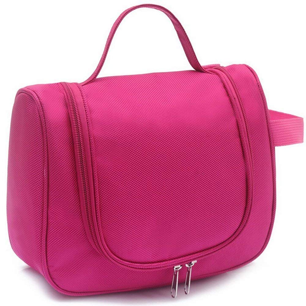 Unique Empire Waterproof Hanging Toiletry Bag - Multifunctional Travel Cosmetic Organizer for Women & Girls - Perfect for Makeup, Skincare & Travel Essentials