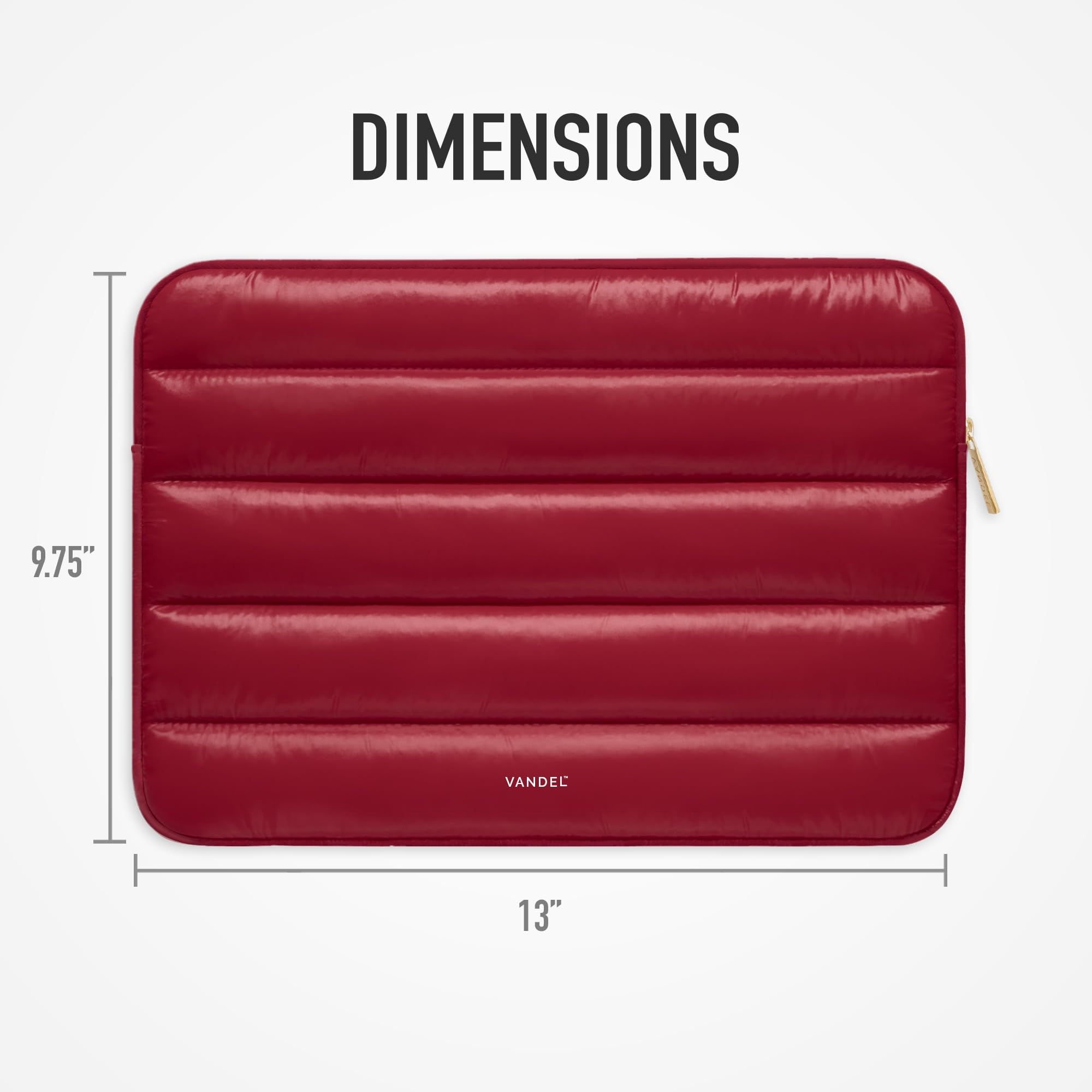 VANDEL - Original Puffy Laptop Sleeve 13-14 Inch Protective Case for MacBook Pro 14